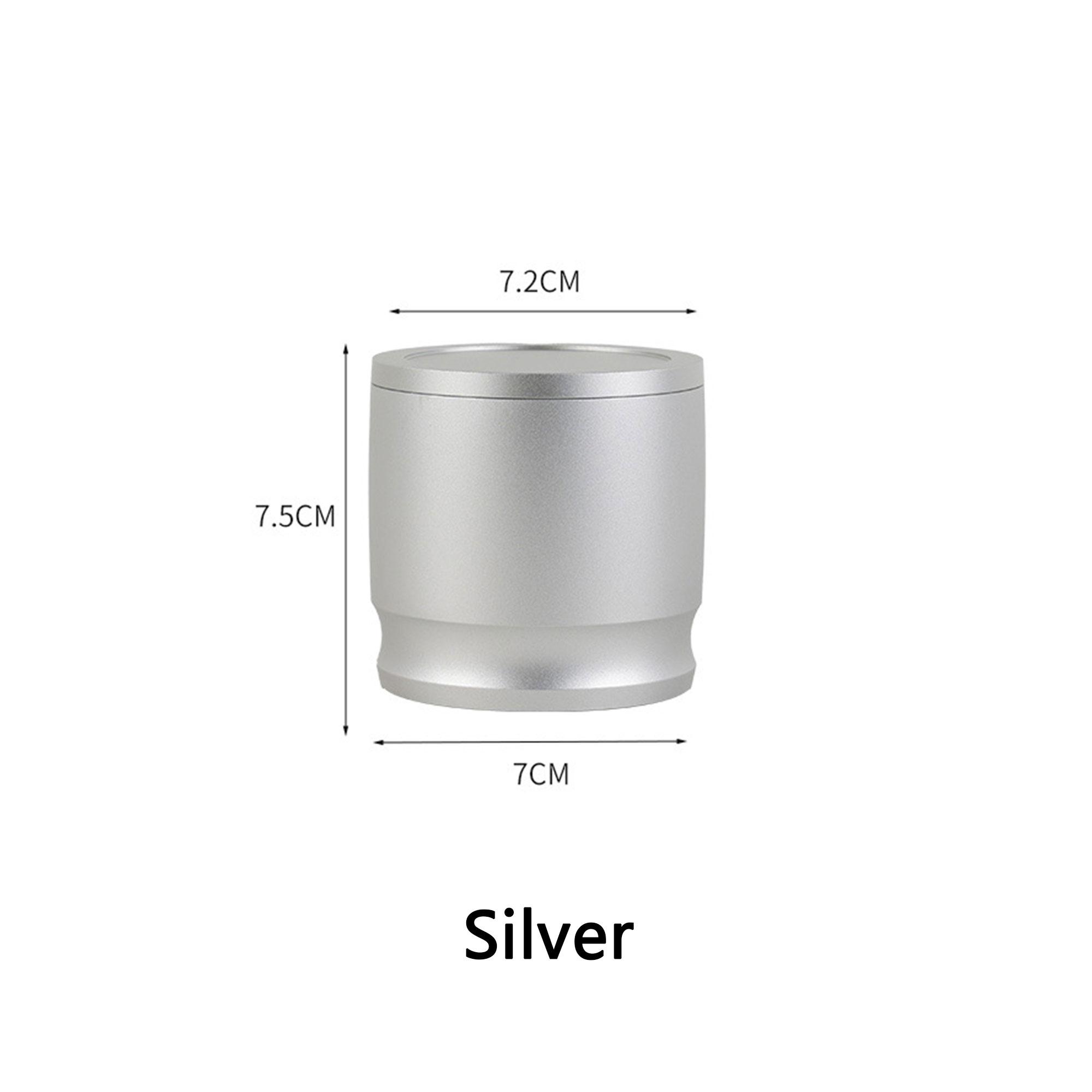 

58mm Coffee Portafilter Holder Espresso Tamping Station Aluminum Espresso Holder Tamper Stand for Breville Coffee Portafilter 58mm срібний