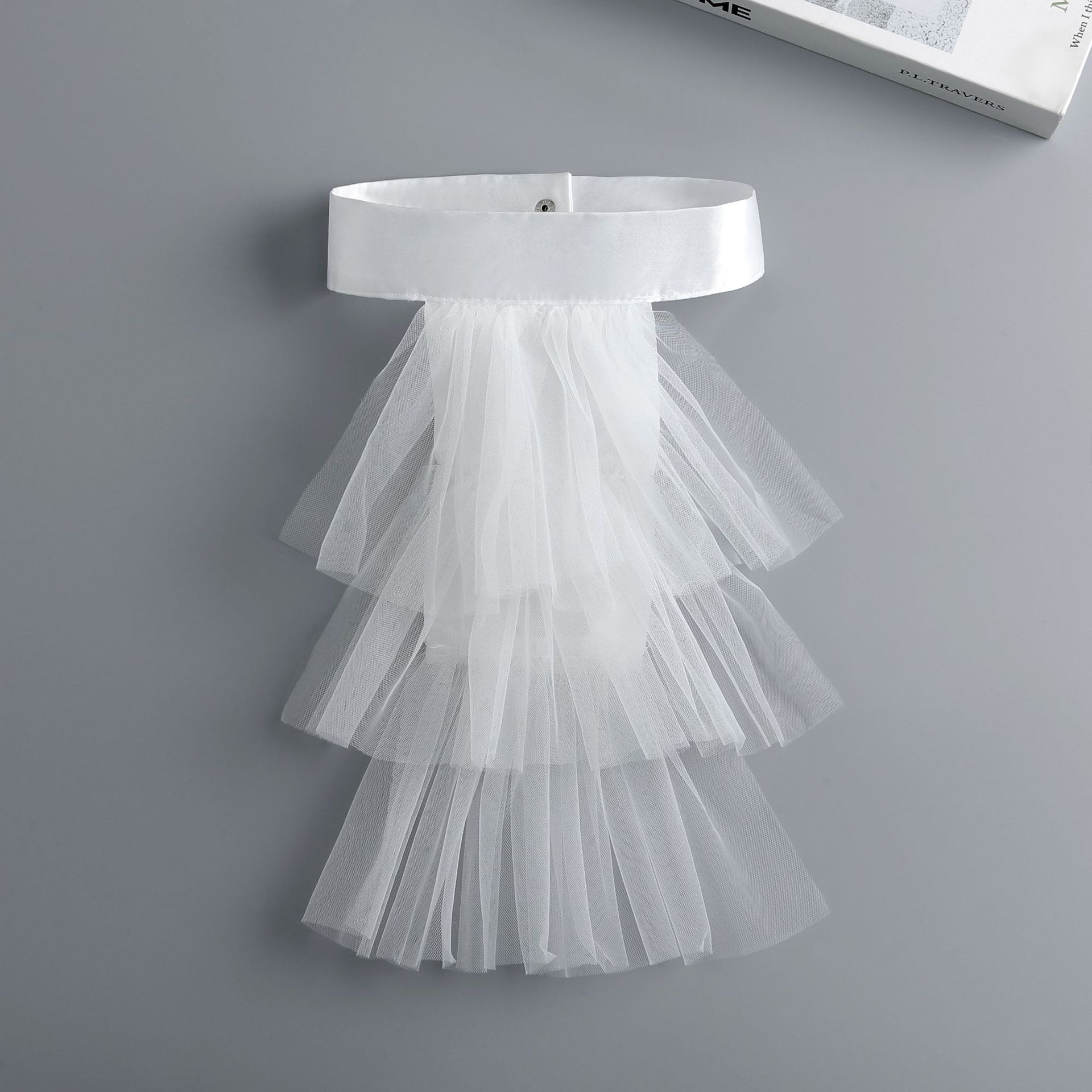 

Юбка женская из хлопка с воротником, одинарный воротник, ложный воротник