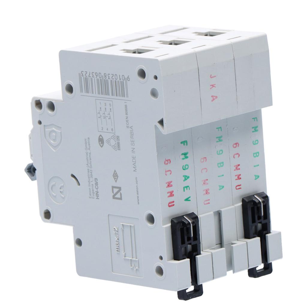 6kA HN-C6/3 Overcurrent Circuit Breaker