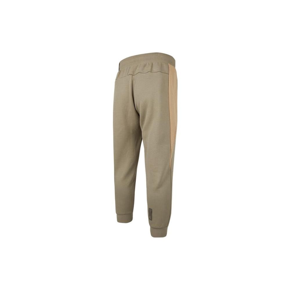 Adidas Colorblock Elastic Waist Joggers Men Bottoms Brown HN8988