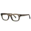 Black Leopard Square Prescription Eyeglasses Shortsighted Hyperopia Progressive Bifocal Optical Frames