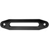 10 Inch 254MM Black Chrome Billet Aluminum Hawse Fairlead 8000-15000 LBs Synthetic Mount Winch Rope for SUV ATV UTV