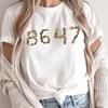 Vintage 8647 Anti Trump Shirt, Subtle Anti Trump T-Shirt, Anti-MAGA Tshirt, Funny Liberal Shirt Gift, Pro-Democrat 8647 Graphic Tee