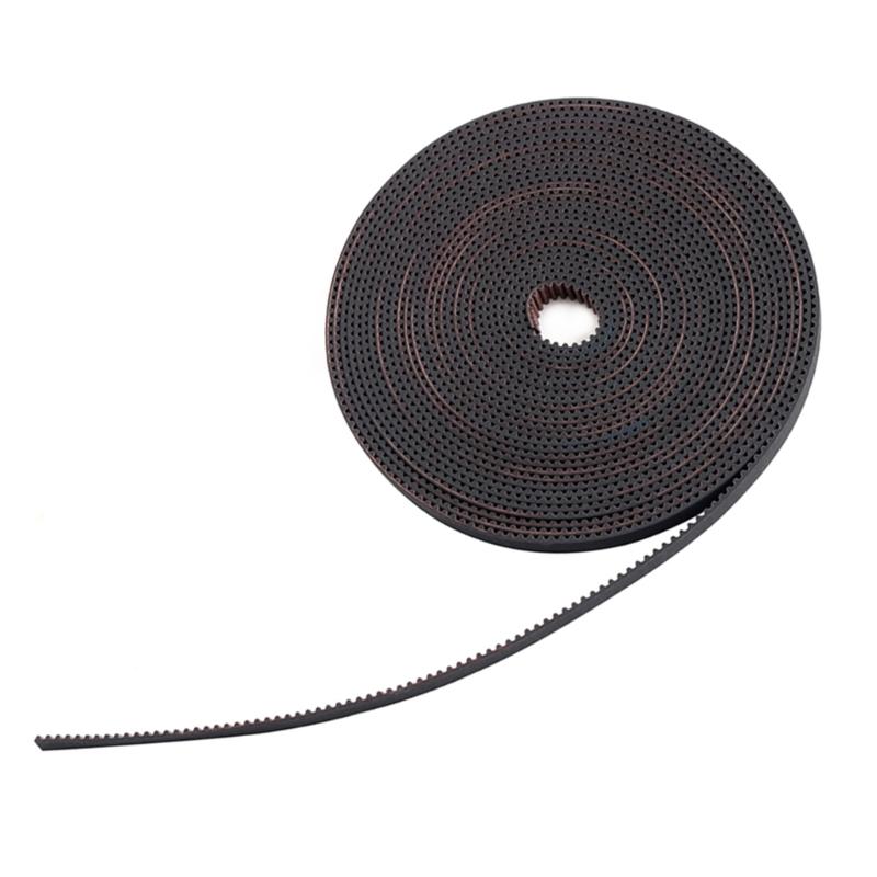 3D Printing  Timing Belt, 2M 5M  Open Timing Belt 9mm Width Rubber Fiberglass Fit for RepRap a  Rostock