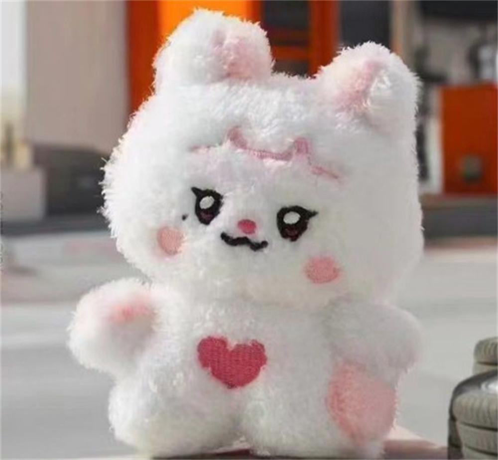 Kpop (G)I-DLE Album I SWAY KLAXON Cartoon Plush Doll Keychian YUQI Soyeon Miyeon Minnie Peripheral Bag Pendant Tabletop Ornament