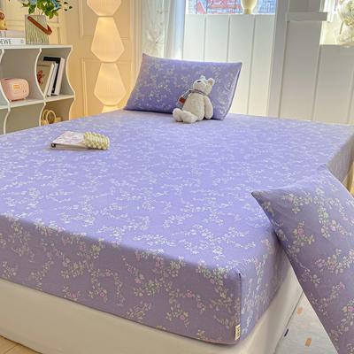Sheets, Fitted Sheets, Student Dormitory Washed Cotton Quilts, Children's Cartoon Double-layer Yarn Fitted Sheets, Mattress Covers, Pillowcases