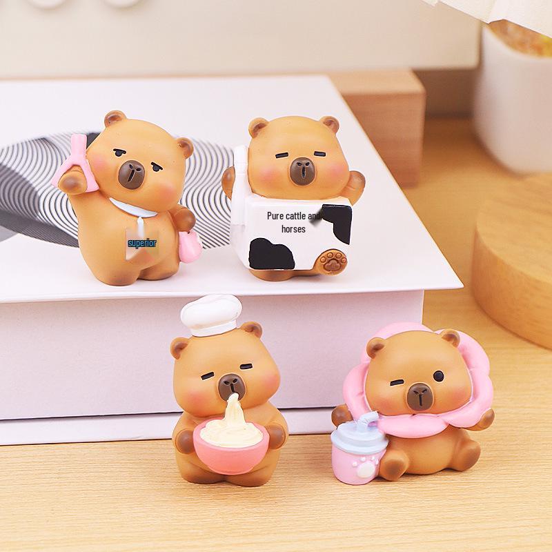Capybara Mini 2025: Heilendes Schreibtisch- & Auto-Ornament