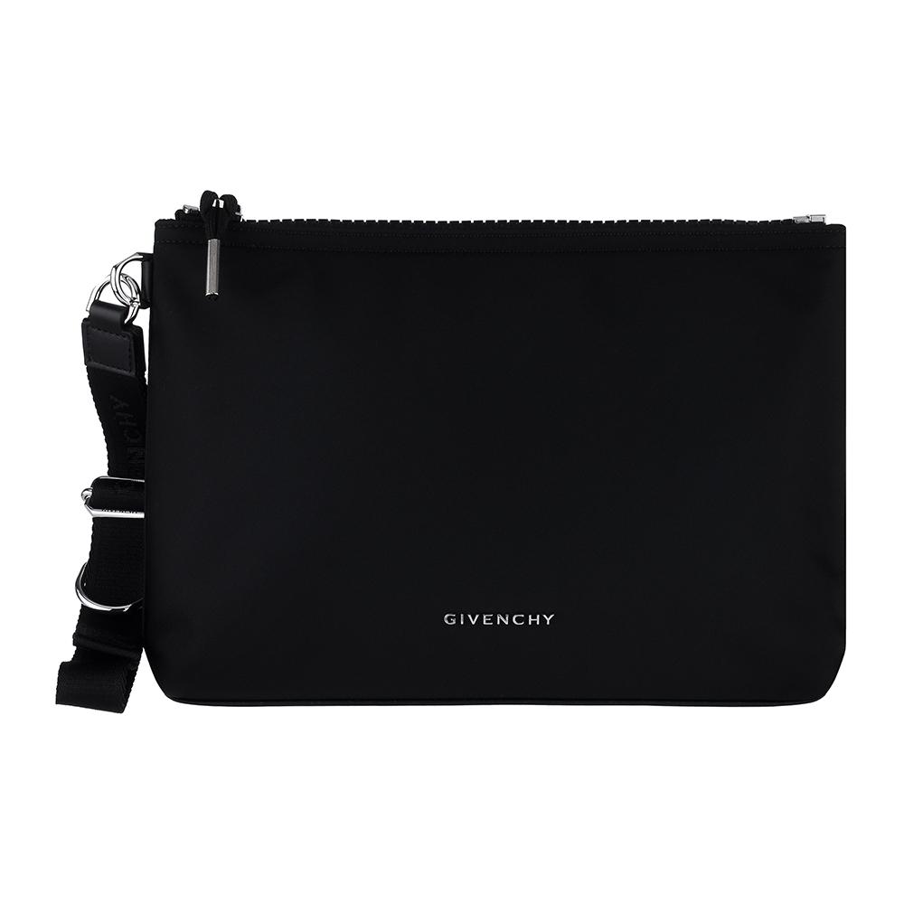 

Givenchy Bouayou Logo Strap Pouch Bag Bk60eyk1je BK60EYK1JE 001