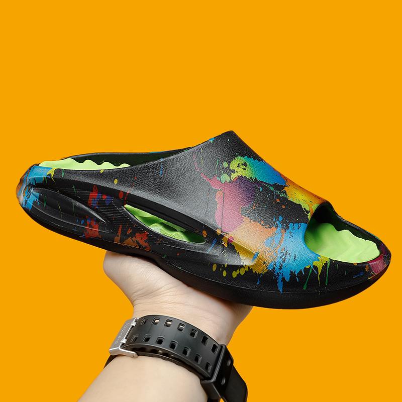 Summer Non-slip Wear-resistant Breathable Casual Sandals and Slippers Fashion Lightweight EVA Slippers Beach Shoes