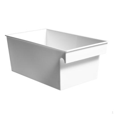 Food Storage Bin Cabinet Organizer Shelf Basket Nordic Refrigerator with Handle for Closet