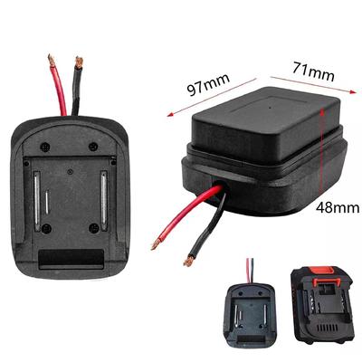 For MT 18V/21V Li-ion Battery Adapter DIY Battery Cable Connector Output Adapter BL1830 BL1840 BL1850