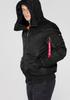Зимняя куртка Alpha Industries MA-1 Hooded (158104) black (158104-3)