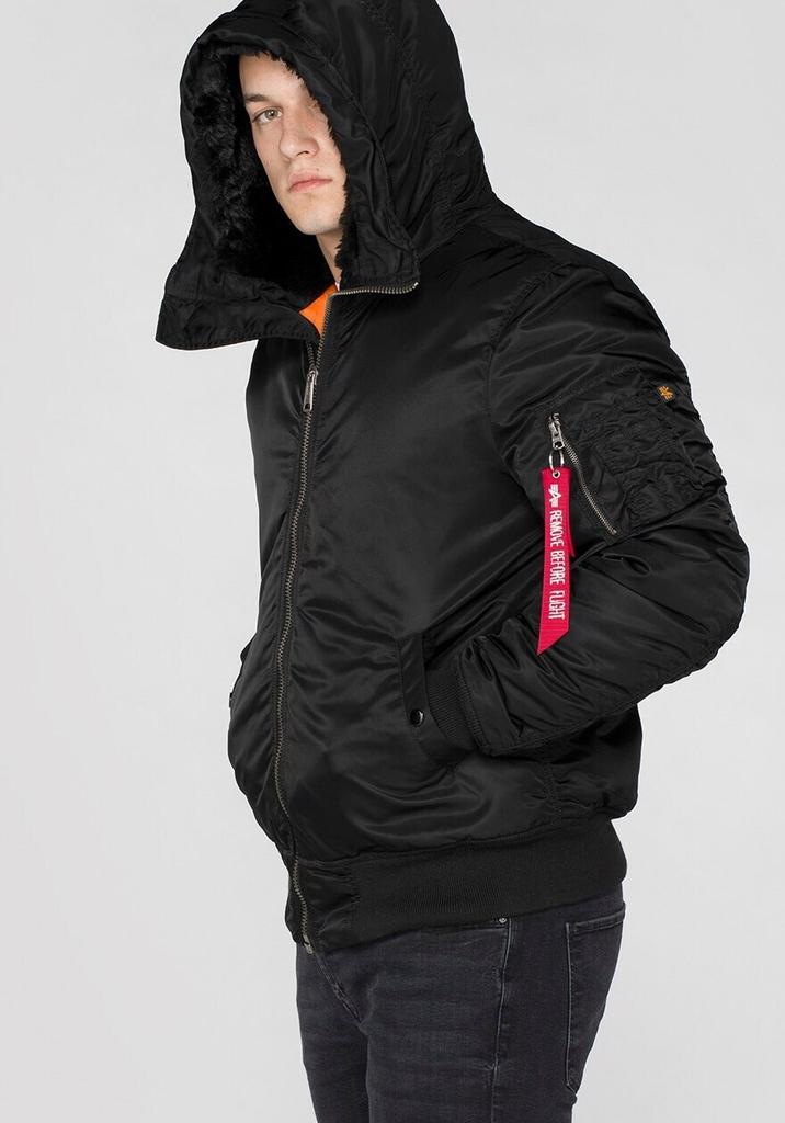 Зимняя куртка Alpha Industries MA-1 Hooded (158104) black (158104-3)