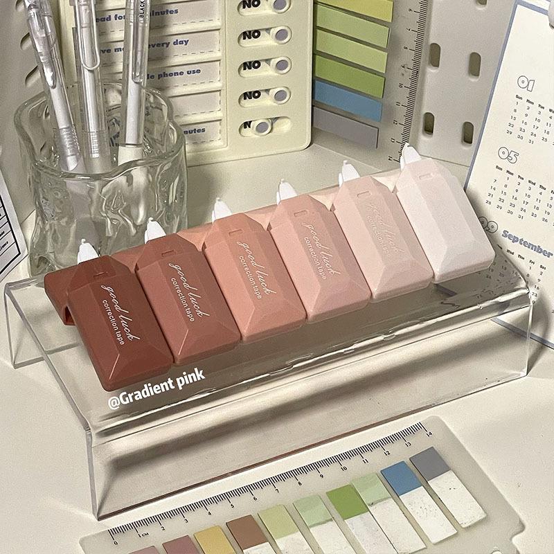 Csendes, Hordozható Kártya Stílusú Gradiens Korrektúrszalag Diákoknak - Nagy Kapacitás és Magas Érték