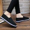 Old Beijing cloth shoes men middle-aged and elderly walking leisure work spring and summer breathable driving comfortable black single shoes one pedal