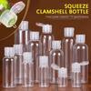 [Flip Cap] 5ml/10ml/15ml/30ml /50ml /100ml Empty Bottle Perfume Atomizer Transparent PET Plastic Bottles