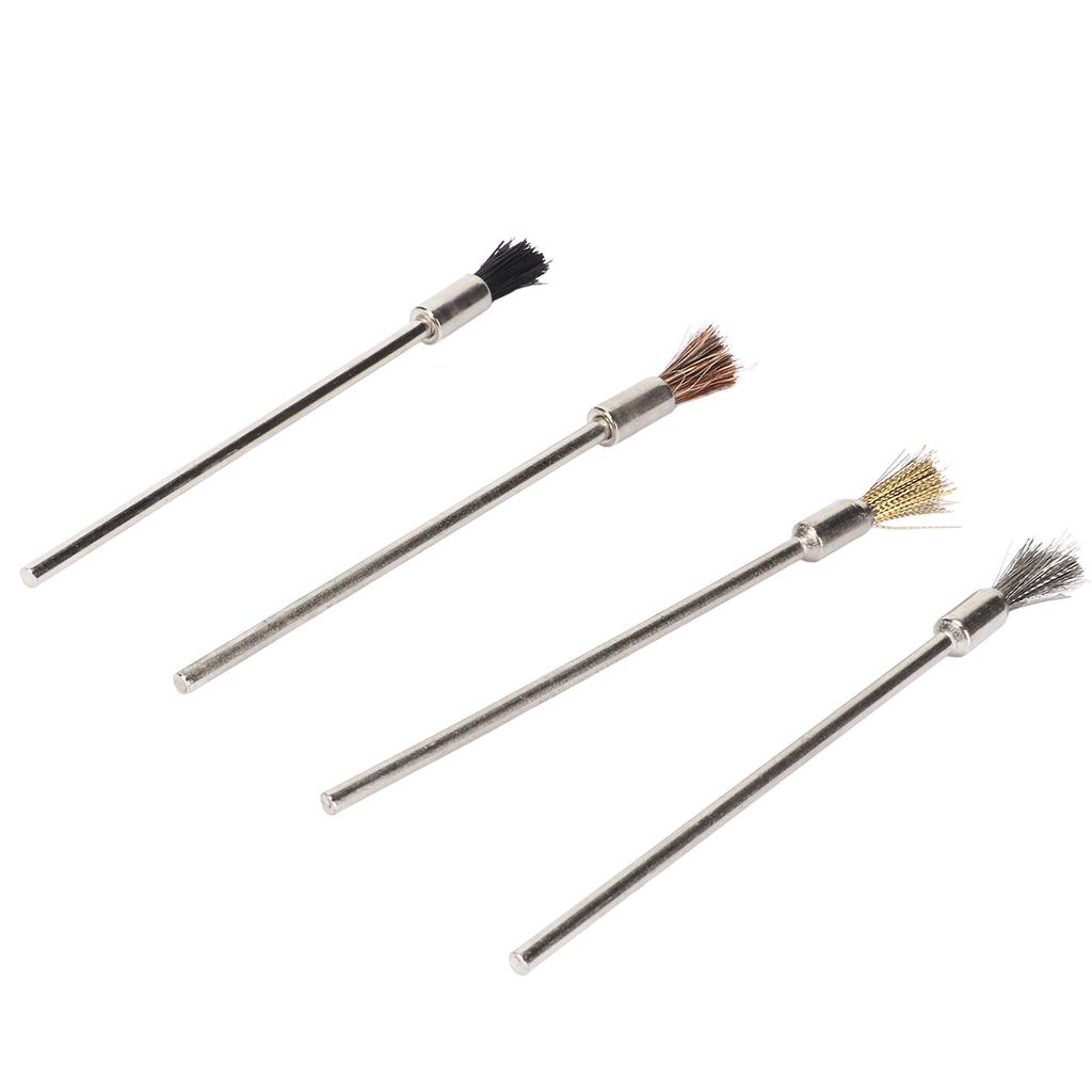 4pcs Scratch Brush Pen Set Fiberglass Nylon Tip Rust Remover Brush Pen for Corrosion Jewelry Circuit Boards