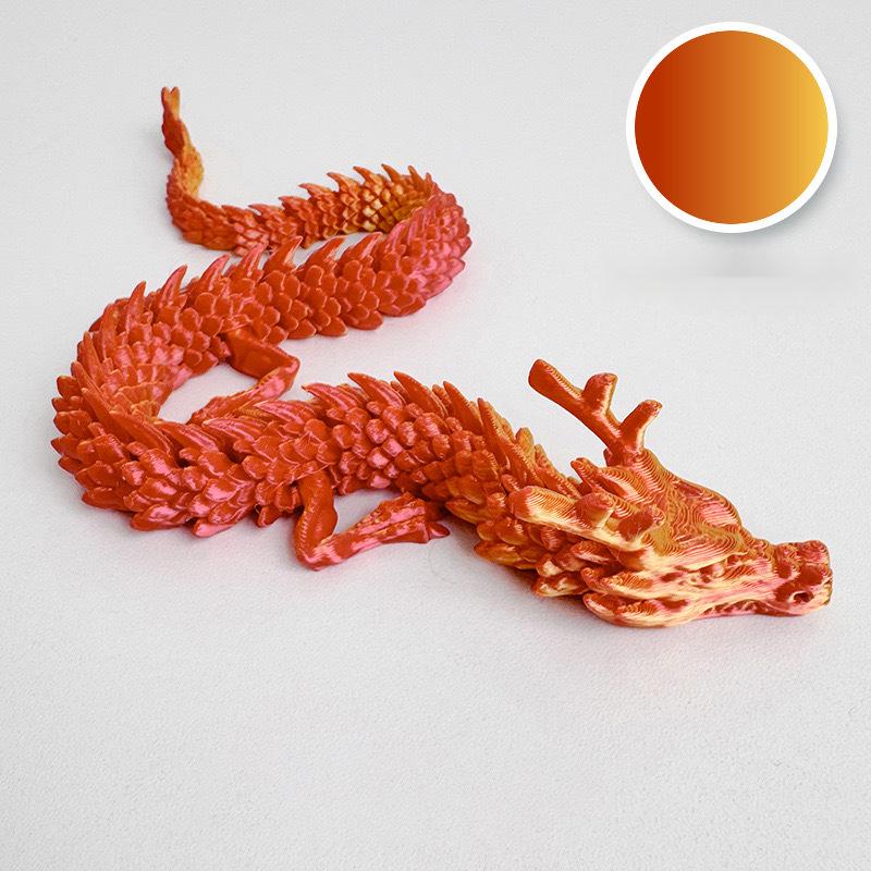 3D-печать Украшение в виде яйца китайского дракона Игрушка Фигурка Подарок Ремесло