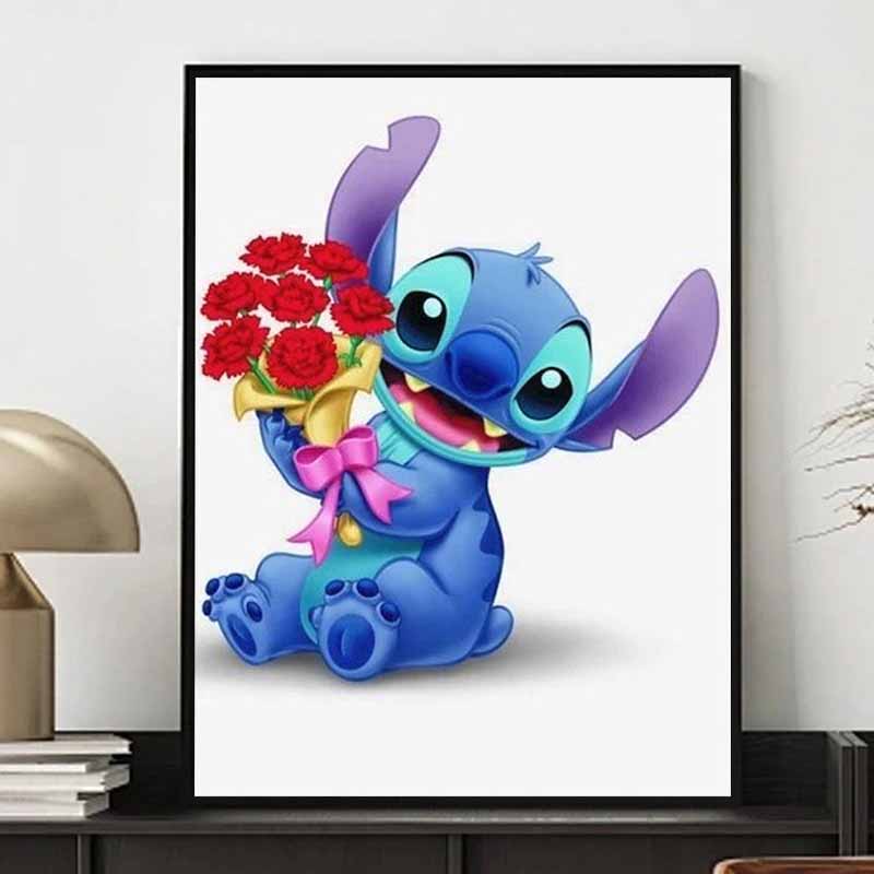 Disney Diamond Stitch DIY 5D Mosaic Embroidery Hobby Gift Home Decor