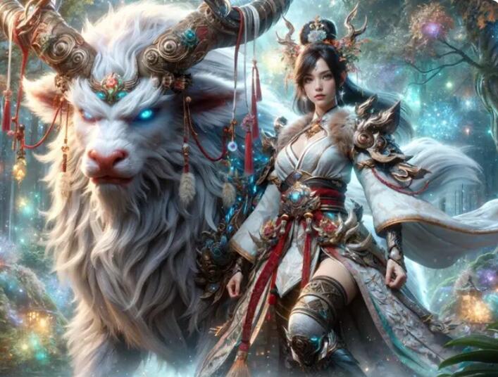 5D Fabelwesen Diamantmalerei Neue Kollektion 2024 Set Anime Frau DIY Voll Diamant Mosaik Kristallstickerei A884