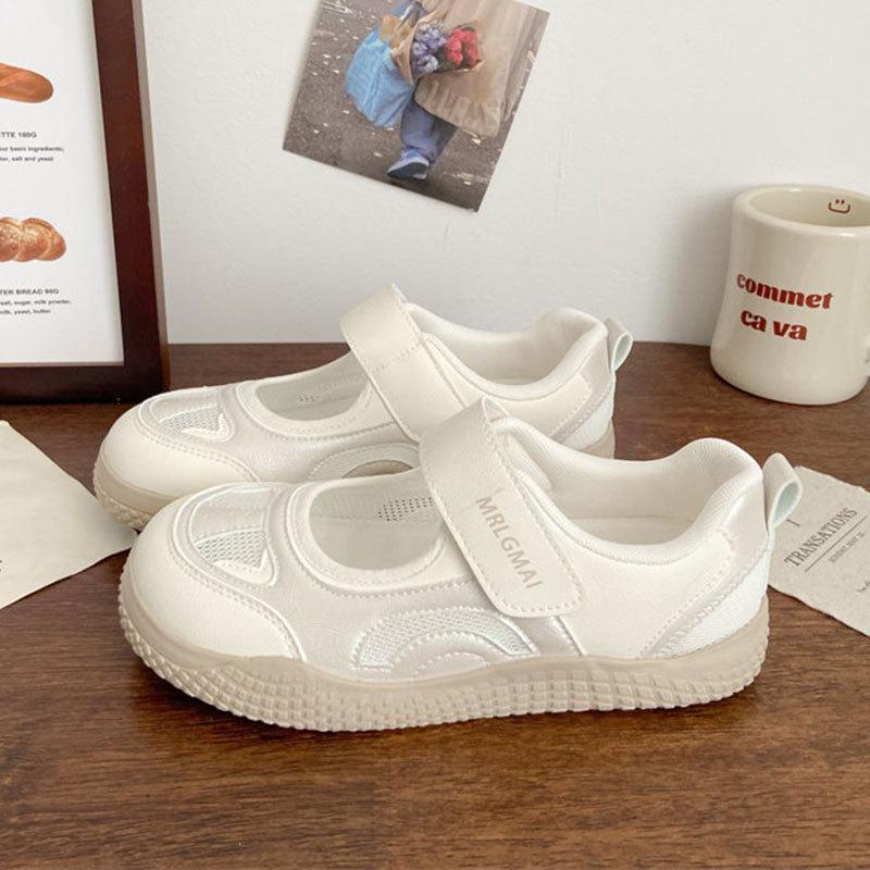 Ugly Cute Shoes Hollow Board Shoes Women's Summer New Chic Niche Velcro Versatile Breathable