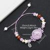 Fashion Beads Strap Women Wristwatches Arabic Dial Quartz Watch for Girls Students Clock Gift Relogio Feminino (Without Box)