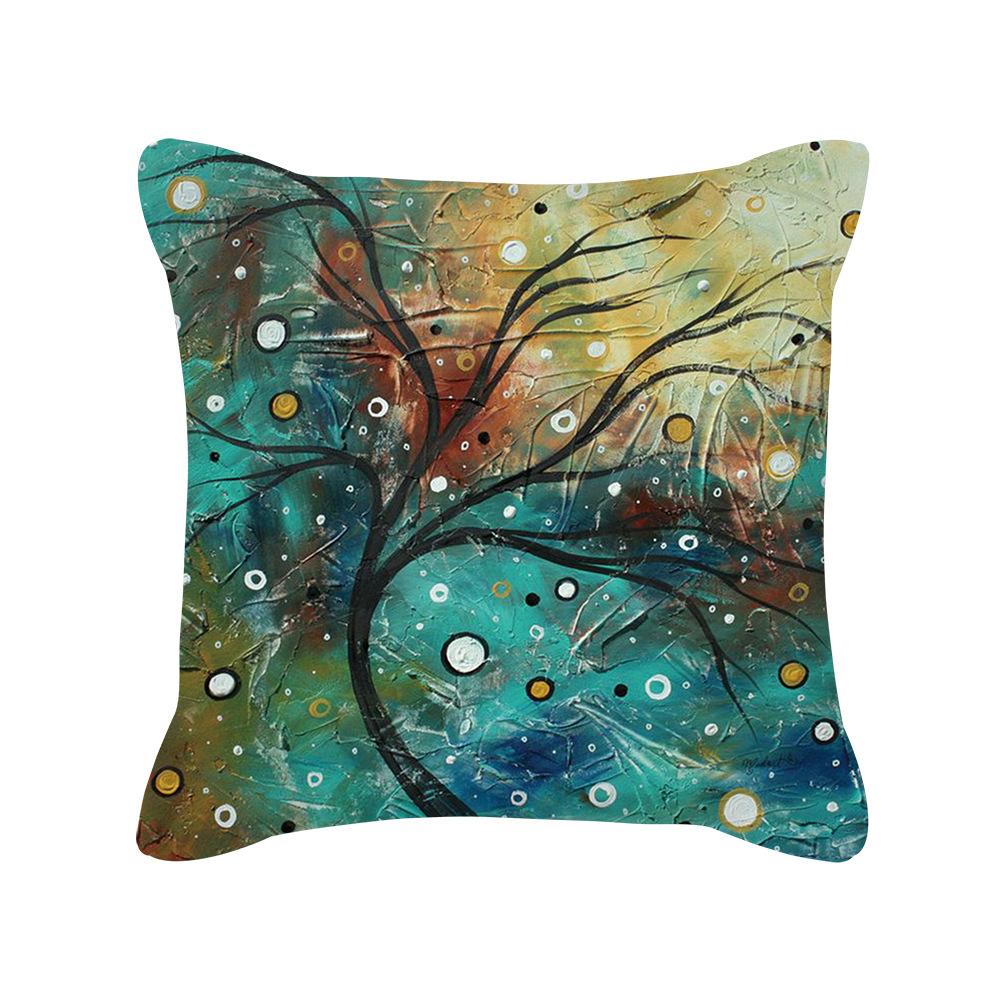 Nordischer Ins Schlichter Stil Kissenbezug Van Gogh Ölgemälde Aquarelldruck Kissenbezug Neues Zuhause