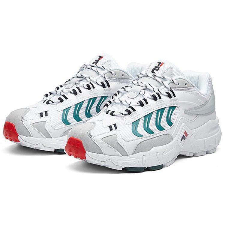 Fila Running Shoes Grey/White/Green Women's F12W031110FWG