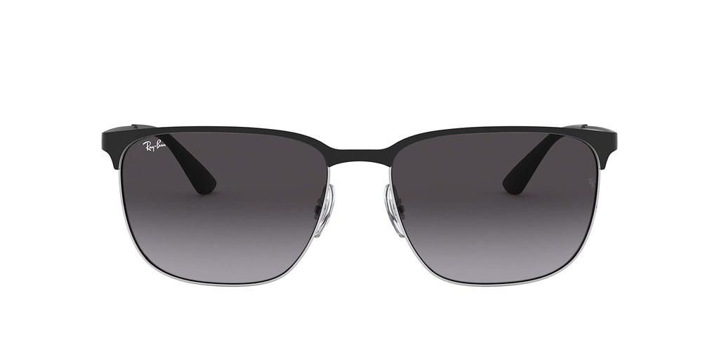 Black On Size 59 Ray-Ban Sunglasses, Silver, Japan, (Free Size)