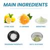 Pastillas Limpiadoras para Triturador de Basura 24 Unidades Solución de Limpieza Extra Fuerte Compatible con Todos los Trituradores de Basura Freshener para Fregadero de Cocina
