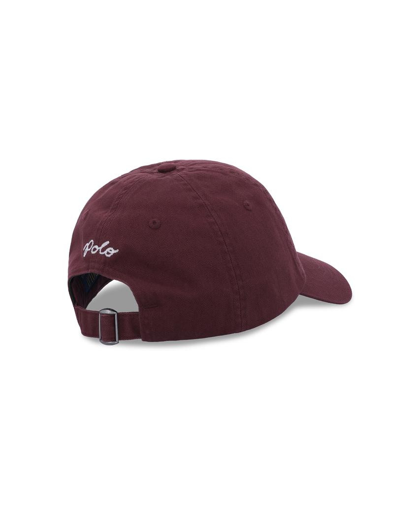 Cappellino da baseball in twill con patch Ny POLO RALPH LAUREN - Rosso