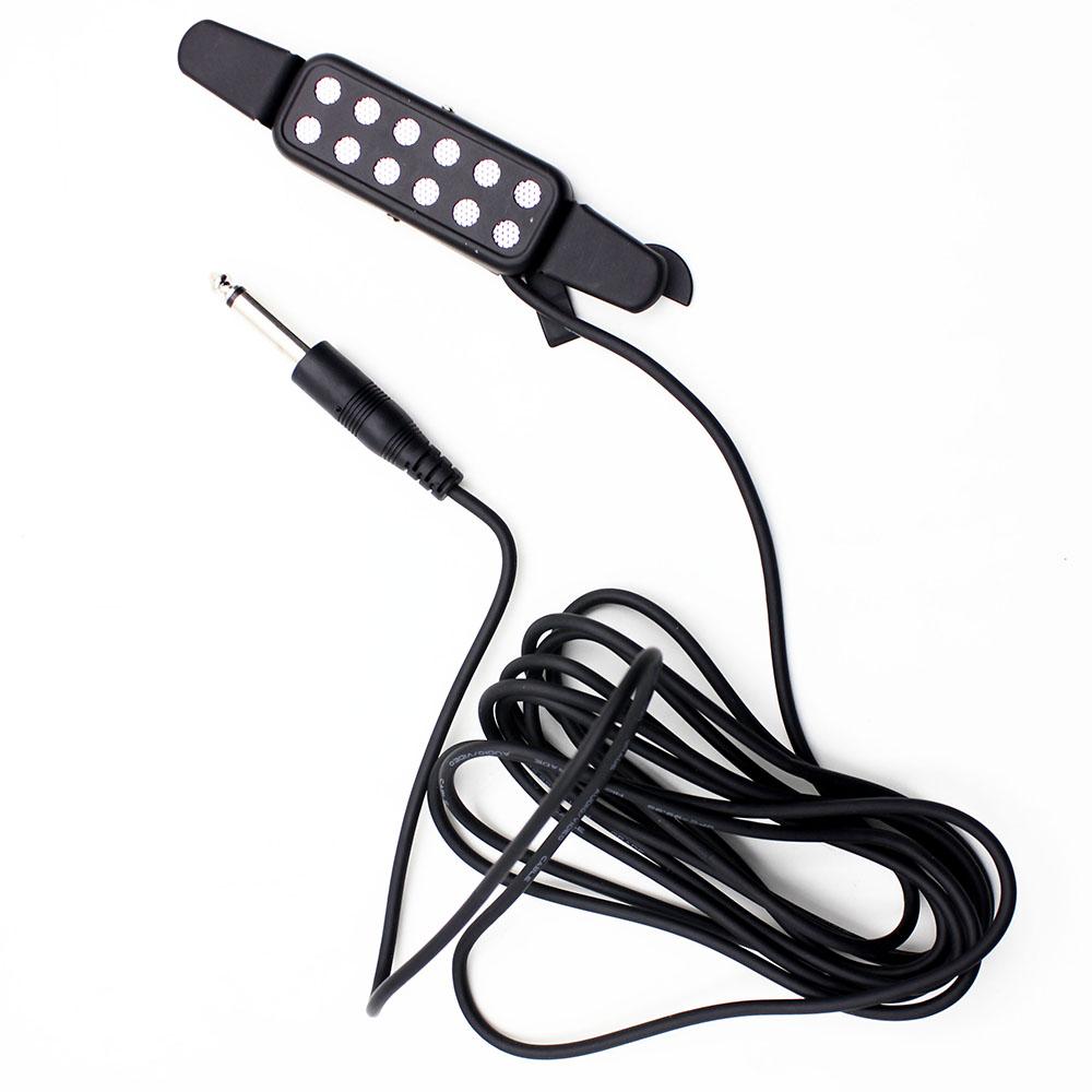 Acoustic Guitar Pickup Under-Saddle Sound Hole Pickup Wide Frequency Response Ultra-Low Noise Guitar Accessories