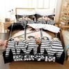 3D Print Prison Schol Anime Beding Set Bedrom Soft Modern Bedspreads Comefortable Children Kids Soft Duvet Cover Comfortable Quilt Cover And Pilowcase