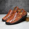38-48 Men's Large Size Leather Beach Sandals