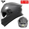 DOT 3C Certified Full Face Motorcycle Helmet Men Women All-Season Riding Safety Gear With Multiple Visor Options