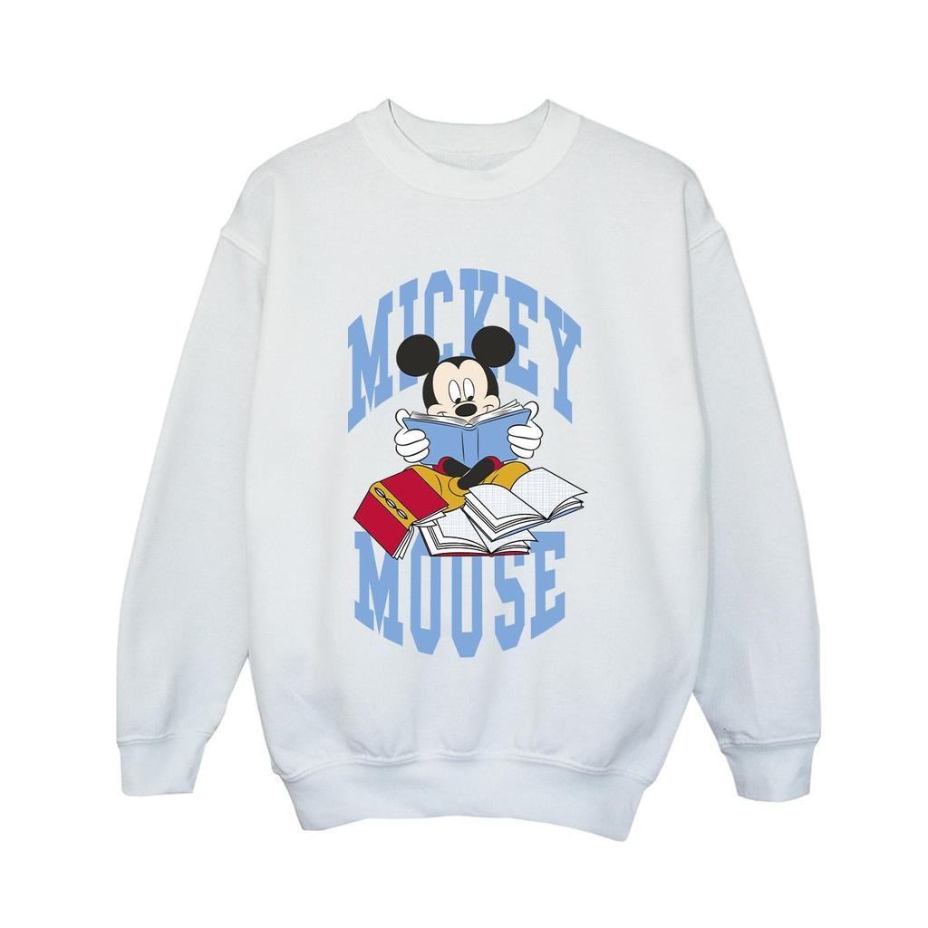 Disney Boys Reading Books Mickey Mouse Sweatshirt