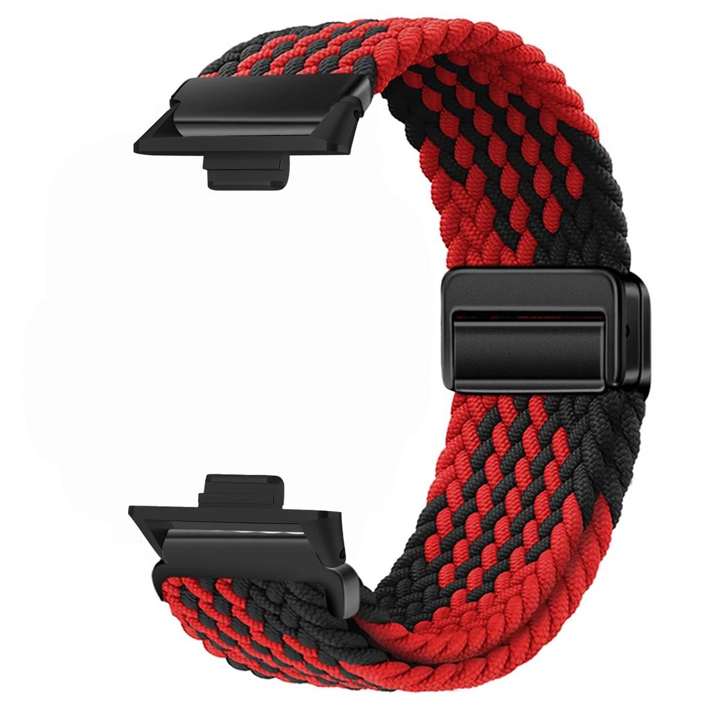 Magnetic Braided Nylon Loop Band for Xiaomi Redmi Watch 5 4 Strap Adjustable Sport Replacement Correa Bracelet Mi Band 9 8 Pro