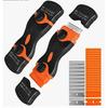 Plastic & Metal Razor Blade Scraper, Window Glass Cleaner, Vinyl Film & Adhesive Remover Tool for Car & Home