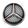 Černá a stříbrná přední mřížka stylu OE Lesklý černý znak hvězdy Pro Mercedes Benz Třída GLK X204 2008-2012 GLK280 GLK300 GLK350