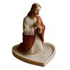 Resin Virgin Mary Rosary Holder Jesus Necklace Storage Holder Prayer Rosary Holder  Office