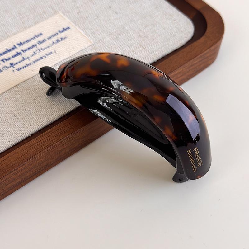 

Korean Style Acetate High Ponytail Hair Clip - Twist, Banana, and Side Options