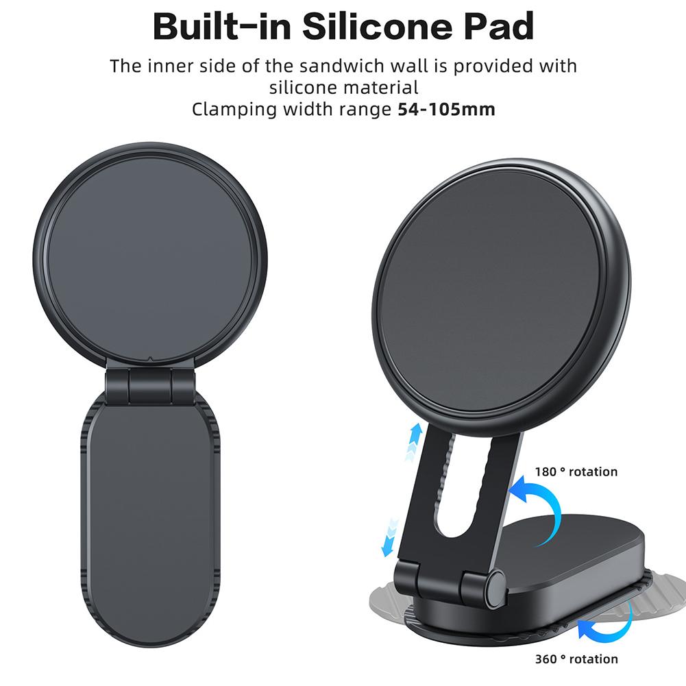Auto Accessories GPS Navigation Holder Car Phone Mount Car Accessories For Navigation Magnetic Vacuum Support Driving Navigation