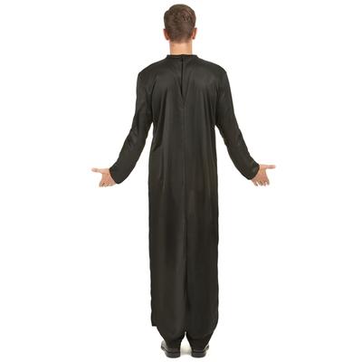Černobílý kostým kněze převlek církevního muže Jedna velikost