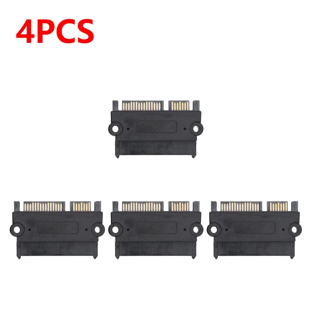 1-30pcs SATA Male To Female Power Data Converter 22Pin 7+15 Male To Female SATA To SATA Converter SATA To SATA Adapter