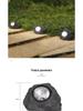 LED Wasserdichte Solarsteinleuchte für Außengartendekorationen und Rasenscheinwerfer