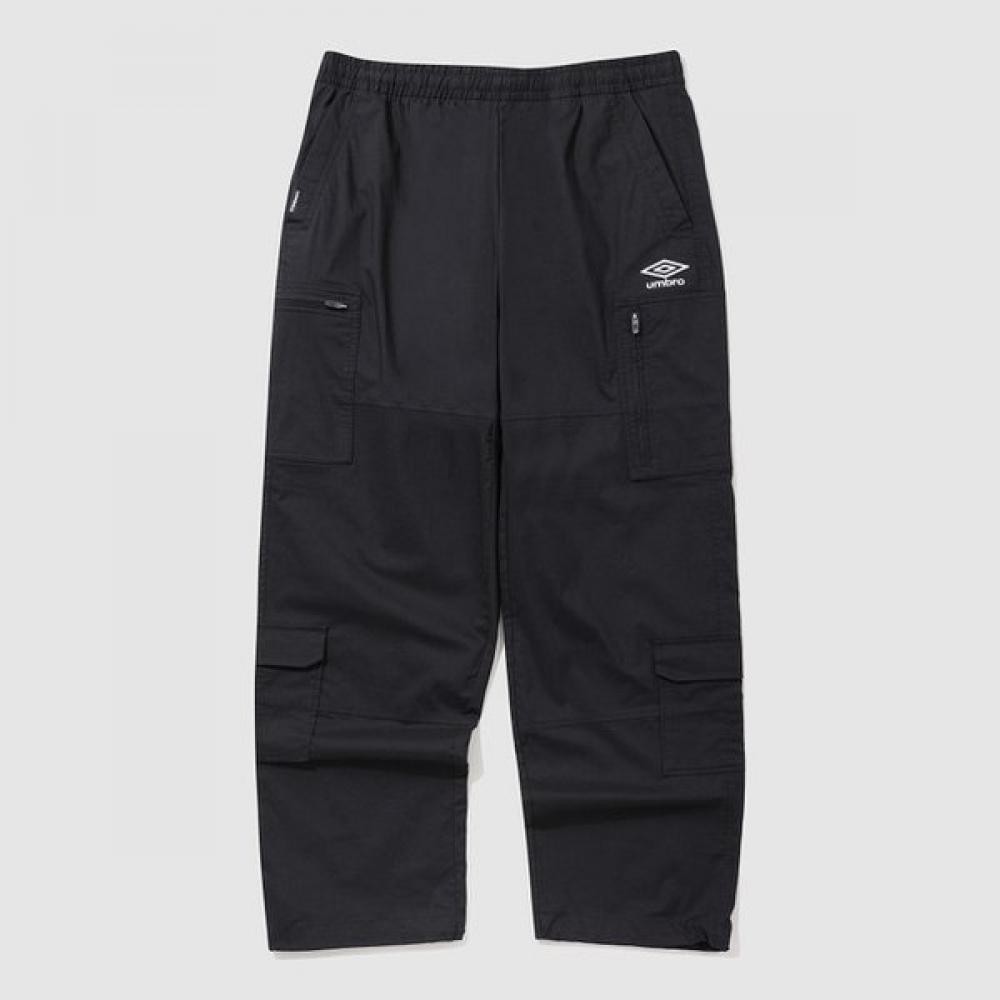 Umbro Unisex Casual Spandex Cargo Pants Uq123cpt25blk