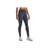 Under Armour SS23 Solid High-Waisted Tight Nine-Point Workout Pants Women bottoms Storm-Gray 1376820-044