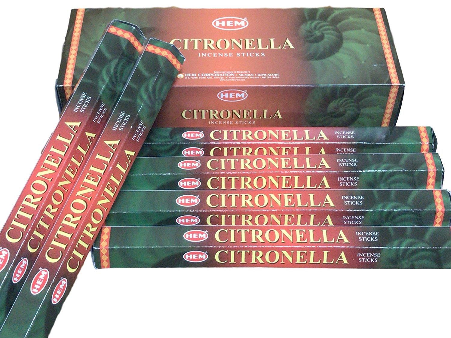 

HEM CITRONELLA Stick Incense Set of 6