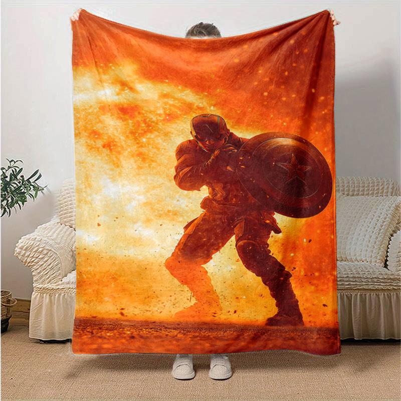 1pc Nightmare Teamup Moonlight Edition Marvel Soft Throw Blanket Flannel All Season Light Weight Living Room/Bedroom Warm Blanket. M731024