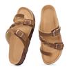 Fashion Shevalues Casual Women's Slippers Fashion Outdoor Sandals Flat Bottom Cork Slides Non-slip Women Sandals With Adjustable Buckle